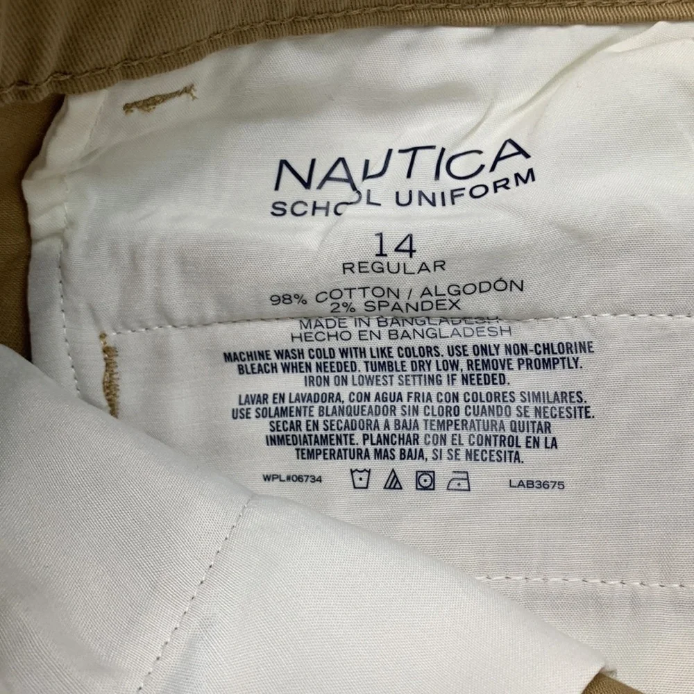 Nautica Boys' School Uniform Pants Size 14